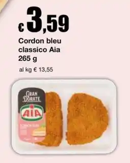 Sì con te Superstore Cordon bleu classico Aia offerta