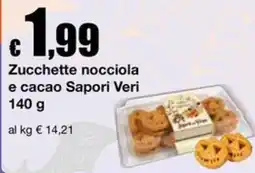 Sì con te Superstore Zucchette nocciola e cacao Saporiveri offerta