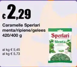Sì con te Superstore Caramelle Sperlari Menta offerta
