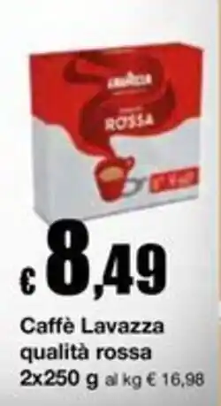 Sì con te Superstore Caffè Lavazza qualità rossa offerta