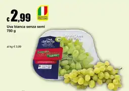 Sì con te Superstore Uva bianca senza semi offerta
