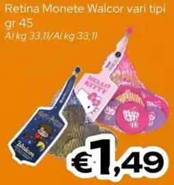 MAX Supermercati Retina Monete Walcor offerta