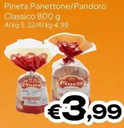 MAX Supermercati Pineta Pandoro Classico offerta