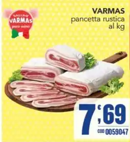 Gruppo di Palo Varmas pancetta rustica offerta