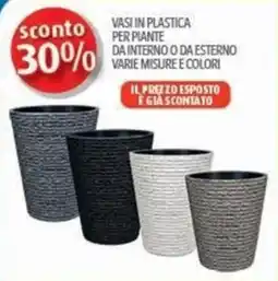 Iper Nonna Isa Vasi in plastica per piante offerta