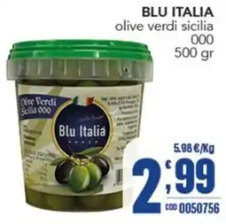 Gruppo di Palo Olive Verdi Sicilia 000 Blu Italia offerta