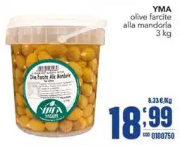 Gruppo di Palo YMA olive farcite alla mandorla offerta