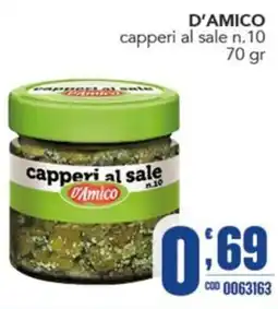 Gruppo di Palo Capperi al sale D'Amico offerta