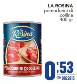 Gruppo di Palo La Rosina pomodorini di collina offerta