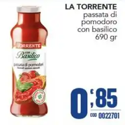 Gruppo di Palo La Torrente passata di pomodoro con basilico offerta