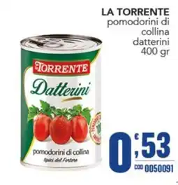 Gruppo di Palo Torrente pomodorini di collina datterini offerta