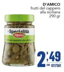 Gruppo di Palo D'Amico frutti del cappero alla siciliana offerta