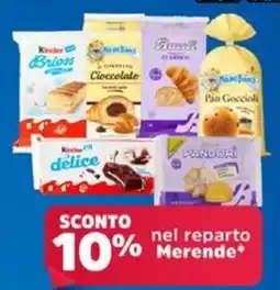 MAX Supermercati Kinder Brioss offerta