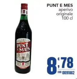 Gruppo di Palo Punt e Mes aperitivo originale offerta