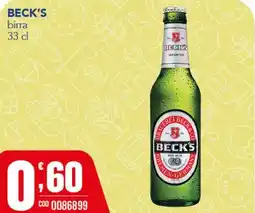 Gruppo di Palo Beck's birra offerta