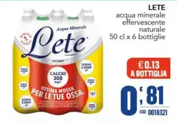 Gruppo di Palo Acqua Minerale Lete offerta