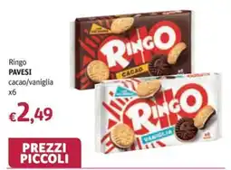 Futura Supermercati Ringo Pavesi cacao/vaniglia offerta