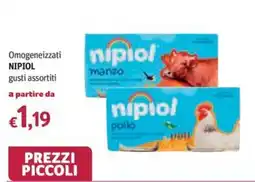 Futura Supermercati Omogeneizzati Nipiol offerta