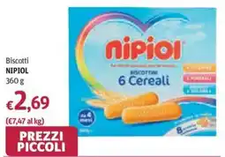 Futura Supermercati Biscotti Nipiol 6 Cereali offerta