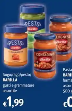 Futura Supermercati Sugo/ragù/pesto/BARILLA offerta