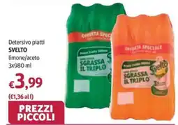 Futura Supermercati Detersivo piatti Svelto offerta