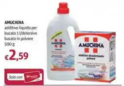 Futura Supermercati Amuchina additivo liquido per bucato 1 l/detersivo bucato in polvere offerta