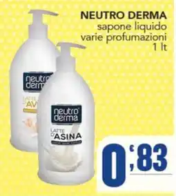 Gruppo di Palo Neutro derma sapone liquido offerta