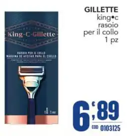 Gruppo di Palo King·C·Gillette rasoio per il collo offerta