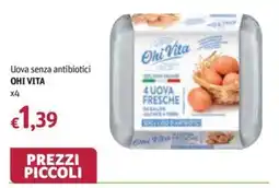 Futura Supermercati Uova senza antibiotici OHI VITA offerta