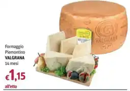 Futura Supermercati Formaggio Piemontino Valgrana offerta