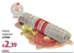 Futura Supermercati Salame ungherese Levoni offerta