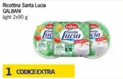 Futura Supermercati Ricottina Santa Lucia Galbani offerta