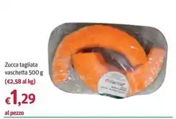 Futura Supermercati Zucca tagliata vaschetta offerta