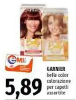 Emi Supermercati Garnier belle color colorazione per capelli assortite offerta