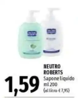 Emi Supermercati Neutro Roberts Sapone liquido offerta