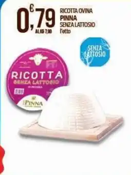 Iper Nonna Isa Ricotta ovina senza lattosio Pinna offerta