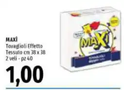 Emi Supermercati Maxi tovaglioli effetto offerta