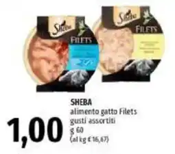 Emi Supermercati Sheba alimento gatto Filets offerta