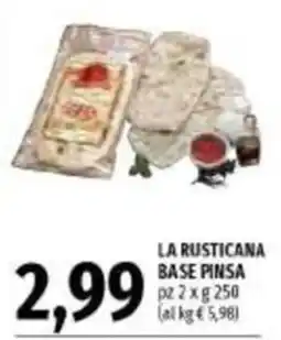Emi Supermercati La Rusticana base pinsa offerta