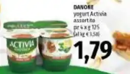 Emi Supermercati yogurt Activia assortito offerta