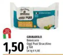 Emi Supermercati Granarolo Benessere Oggi Puoi Stracchino offerta