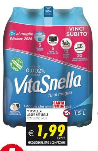 Supermercati Agorà Acqua offerta