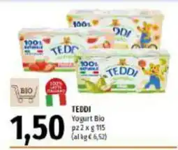 Emi Supermercati Yogurt Bio Teddi offerta
