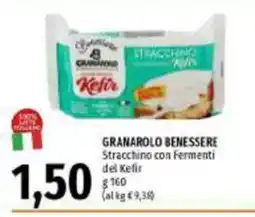 Emi Supermercati Granarolo Benessere Stracchino con Fermenti del Kefir offerta
