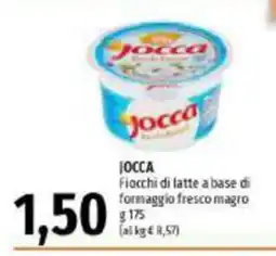 Emi Supermercati Jocca Fiocchi di latte a base di formaggio fresco magro offerta