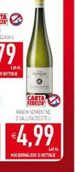 Pim Supermercati Vino bianco offerta