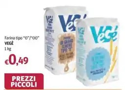 Futura Supermercati Farina tipo "O"/"OO" VEGÈ offerta
