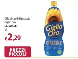 Futura Supermercati Olio di semi di girasole Giglio Oro offerta