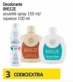 Futura Supermercati Deodorante Breeze offerta