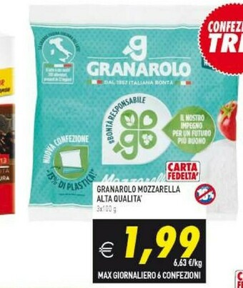 Supermercati Agorà Mozzarella offerta